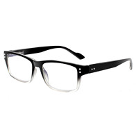 Lunettes de lecture carrées anti-lumière bleue en gros, monture PC multicolore, lunettes presbyopes pour hommes, femmes, unisexe, lunettes de mode