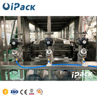 Ligne de remplissage d'eau automatique 5 gallons, machine de remplissage d'eau pure 5 gallons