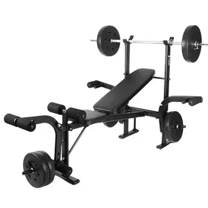 Multifuncional Fitness en casa entrenamiento plegable peso ajustable mancuernas banco de elevación equipo de gimnasio banco de peso ajustable