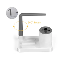 Égouttoir de cuisine en plastique pour évier, support de rangement, organisateur de cuisine, porte-ustensiles, porte-serviettes, panier d'évier