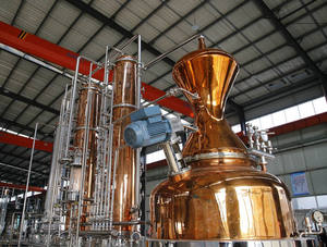 Distillateurs de whisky, <span class=keywords><strong>gin</strong></span>, vodka, <span class=keywords><strong>rhum</strong></span> et brandy 3000L/30HL avec moteur et pompe triphasés 30KW - Product Image 3