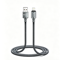 Câble de charge rapide USB certifié personnalisé 1M 2.1A pour iPhone 6 7 8 X XS XR 11 12 13 14 Téléphone portable Cuivre pur