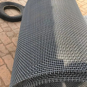 उच्च स्थायित्व पहनने प्रतिरोधी औद्योगिक ग्रेड आइसो9001 एस्‍टेम प्रमाणित मैंगनीज स्टील खनन स्क्रीन जाल - Product Image 1