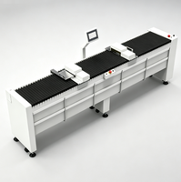 Machine de découpe et de finition entièrement automatique HONKI BRIGHT pour persiennes en bois composite de 2 pouces (50 mm) avec finition métallique et commande au pied