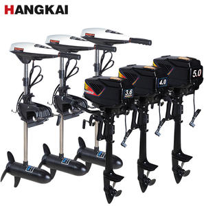 Moteur hors-bord électrique Hangkai sans balais 12V/24V/48V avec hélice marine <span class=keywords><strong>et</strong></span> carburant essence, neuf, pour bateaux - Product Image 6