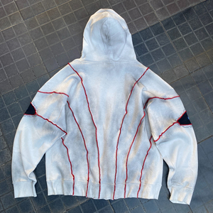 Áo khoác hoodie nam chất liệu dày, thêu họa tiết tùy chỉnh, kiểu dáng cũ kỹ, giặt acid, phong cách đường phố, áo hoodie & áo sweatshirt - Product Image 5