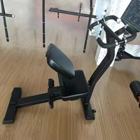 Équipement de gymnastique de forme physique de machine d'étirement de jambe d'entraînement en acier réglable avec des dispositifs de sécurité comportant des bancs réglables