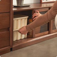 Ensemble de canapés de salon de luxe moderne et durable au design minimaliste en panneaux de bois avec table basse de rangement et armoire pour la maison et le bureau