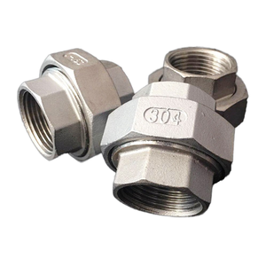 Nhà máy trực tiếp cung cấp 304 thép không gỉ chủ đề nội bộ phụ kiện đường ống 1 inch <span class=keywords><strong>2</strong></span> inch áp suất thấp Công Đoàn vít Công Đoàn cao - Product Image 3