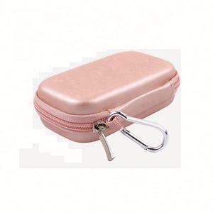 Estuche Rígido Rosa para MP3/MP4, Funda Impermeable de PU con Cierre de Cremallera, Bolsa para Reproductor de Música, Bolsa Portátil para Mini Altavoz, a Prueba de Olores - Product Image 3