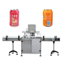 Machine à sceller les canettes en aluminium pour jus d'ananas et boissons à base de noix de coco, scelleuse de canettes pour produits liquides
