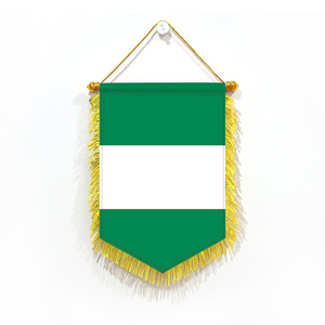<b>Mini</b> 20x30cm Pennant Car Flags Nigeria Wall Decor Display Accessories Small Ornaments for Hanging - Product Image 6
