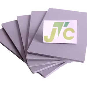 מפעל JTC 4*8 חיתוך גיליונות pvc צבעוניים מחיר לוח pvc מבריק גבוה