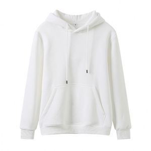 Sudaderas con capucha de invierno con logotipo personalizado de alta calidad, suéter con bordado liso con estampado Unisex, sudaderas con capucha en blanco para hombre - Product Image 2