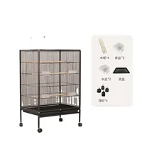 Cage de Volière Ornamentale pour Oiseaux Domestiques en Gros – Cage de Reproduction pour Grands Groupes de Cockatiels et Perroquets