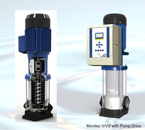 Movitec VF4/6/10/15/20 Vertical Multistage Centrifugal <b>Water</b> <b>Pump</b> Low OEM Industrial Boilers High Head Three-Phase Motor 1 Year - Product Image 4