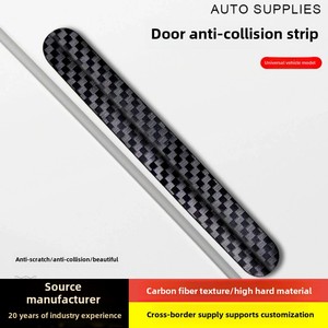 High Hardness Carbon Fiber Texture Anti-Collision Car <b>Door</b> and Rearview <b>Mirror</b> Sticker Scratch for Cars - Product Image 4