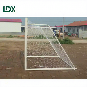 Compra con Descuento Portería <span class=keywords><strong>de</strong></span> Fútbol <span class=keywords><strong>de</strong></span> Aluminio Metálico con <span class=keywords><strong>Red</strong></span> <span class=keywords><strong>de</strong></span> Nailon - Product Image 2