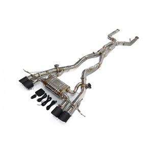 Système d'échappement ING pour M3 M4 G80 G82 S58 SUS304 X-Pipe Catback en acier inoxydable avec valves pour M3 M4 G80 G82 - Product Image 2