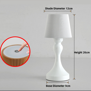 Gran oferta, barra de diodo emisor de luz, lámpara de mesa decorativa para restaurante, lámparas de mesa regulables recargables <span class=keywords><strong>USB</strong></span> con Control táctil portátil - Product Image 6