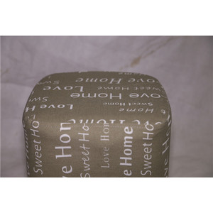 Taburete para cambiar zapatos de tela, 28x28x30 cm, otomana suave de diseño moderno para el hogar, para niños y adultos - Product Image 2