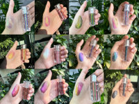 Haute Pigment vegan maquillage de marque privée caméléon imperméable brillant à lèvres mat métallique or paillettes maquillage rouge à lèvres liquide