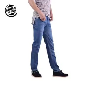 OEM salewashed Mens jeans Denim Slim ripped Quần người đàn ông giản dị giải trí màu đen Thứ Sáu menday của jeans với lỗ quần - Product Image 1