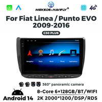 MEKEDE & NAVIFLY X SERIES Unité principale de voiture Android Navigation GPS Car-play 8 Core Wireless Car-play pour Fiat Doblo 2005-2021