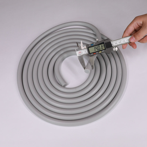 Tuyau en silicone souple et flexible, extrudé, en <span class=keywords><strong>caoutchouc</strong></span> massif, vente en gros d'usine - Product Image 6
