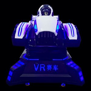 การจำลองสถานการณ์เสมือนจริง, สไลด์โชว์เสมือนจริง, เครื่องจำลองการบิน VR โรงภาพยนตร์ 360 องศา เกมจำลองการแข่งรถมอเตอร์ไซค์ VR ใหม่ - Product Image 3