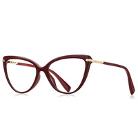 Monture de lunettes optiques pour femmes, luxueuse et tendance, avec design personnalisé, lunettes de myopie TR90