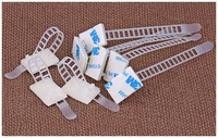 3M Clips auto-adhésifs pour câbles Organisateur de câbles en plastique nylon réglable Gestion des supports de câbles pour la gestion des câbles