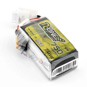 Ventes chaudes Batterie LiPo Tattu R-Line 1.0 750mah 11.1V 14.8V 95C 3S 4S1P avec prise XT30 pour drone de course FPV RC - Product Image 6
