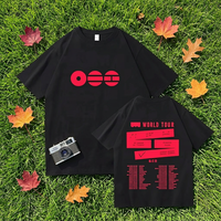Camisetas promocionales creativas al por mayor de BOCE para actuaciones de ídolos de K-pop como regalos para eventos