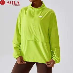 AOLA Veste de sport pour femmes de haute qualité, vente en gros OEM ODM, pour l'extérieur, légère protection solaire, résistante aux UV