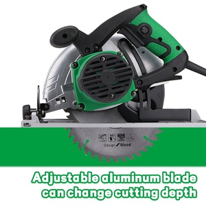 เลื่อยวงเดือนแบบสายไฟ 110V กำลังสูง 2200W ขนาด 7 นิ้ว 9 นิ้ว ใบเลื่อยขนาด 40 มม. สำหรับตัดไม้ ใช้ไฟฟ้าแบบเสียบปลั๊ก - Product Image 2