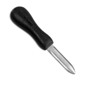 Cuchillo para Abrir Ostras DFO01, Cuchillo para Abrir Almejas con Mango de Poliéster Antideslizante, Abridor de Mariscos, Herramientas para Mariscos con mango blanco y negro - Product Image 3