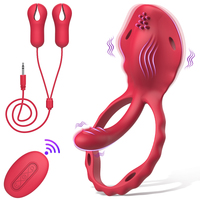 Großhandel Intim-Wellness-Produkte Tragbarer Vibrator mit Nippelklemme Erotik-Spielzeug für Erwachsene
