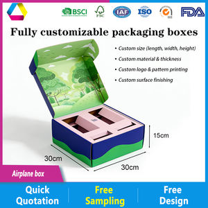 <span class=keywords><strong>Cajas</strong></span> de Envío de Alta Calidad con Logotipo Personalizado Impreso, Cartón Corrugado Laminado Mate, Caja de Embalaje de Lujo OEM para Zapatos y Ropa - Product Image 2