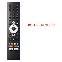 Télécommande vocale Bluetooth RC-G01M avec fonction d'apprentissage et code roulant pour SANSUI/Thomson Smart Tech HD IPTV - Personnalisable