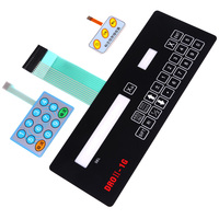 OEM Factory's Flexible PET Membrane Tactile Switch Keypads Keyboards Remote Controllers Surface Mount Keyboards&Keycaps China
