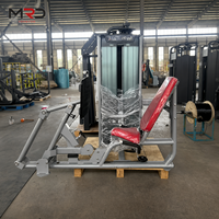 Máquina de prensa de piernas sentado con carga de pin, entrenador de fuerza para parte inferior del cuerpo, equipo de gimnasio para cuádriceps y glúteos