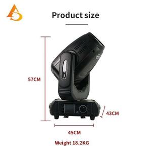 Projecteur à tête mobile Sharpy Beam 280W 10R DMX, très demandé - Product Image 6