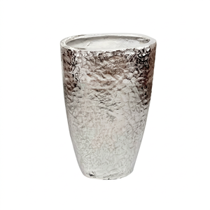 Floreros de lujo martillados a mano para centros de mesa Decoración del hogar Florero de mesa Florero niquelado - Product Image 1