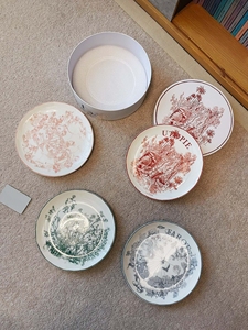 New European Style 4-piece Porcelain Plate <b>Set</b> Bone Porcelain <b>Dinner</b> - Product Image 2