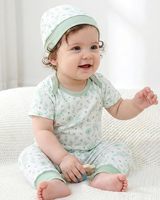 Ensemble de vêtements pour bébé garçon ou fille de 0 à 18 mois avec logo personnalisé, pantalon en bambou