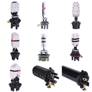Boîte d'épissure de fibre optique extérieure de type dôme à <span class=keywords><strong>3</strong></span> ports Boîte de jonction étanche thermorétractable avec caractéristiques réseau essentielles - Product Image 6