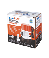 Pompes de cale non automatiques SEA FLO série 13A 600/800/1100 GPH, OEM, garantie 1 an, pompe à eau submersible, certifiée CE RoHS