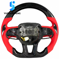 Volant en fibre de carbone pour Dodge Charger Challenger Durango Demon SRT Journey RT Viper Ram TRX SXT Hellcat Scat