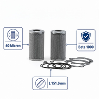 Pasokan Langsung Pabrik Filter Oli Hidrolik 2578824 P560971 untuk Mesin Truk